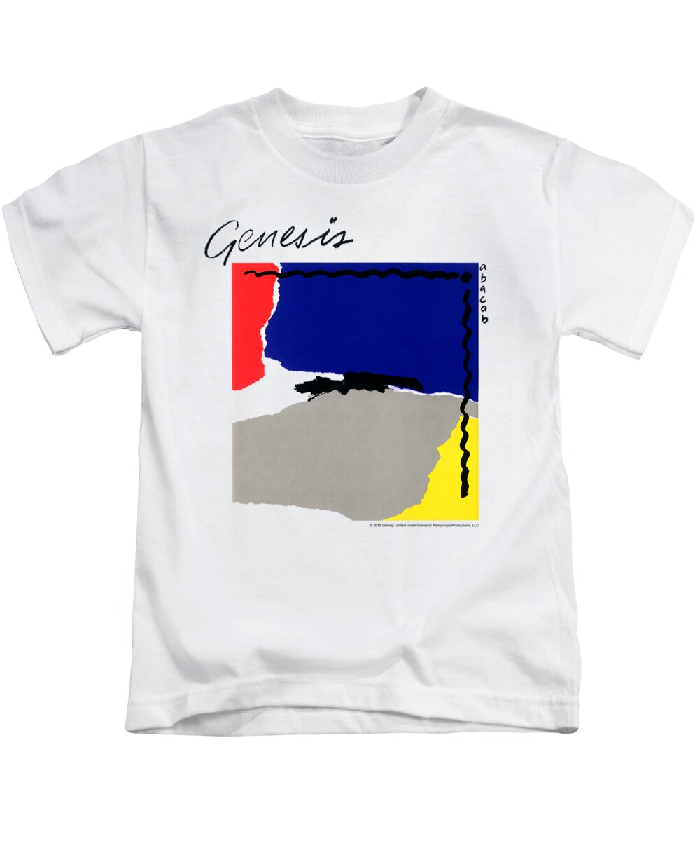  Kids T-Shirt featuring the digital art Genesis - Abacab by Brand A