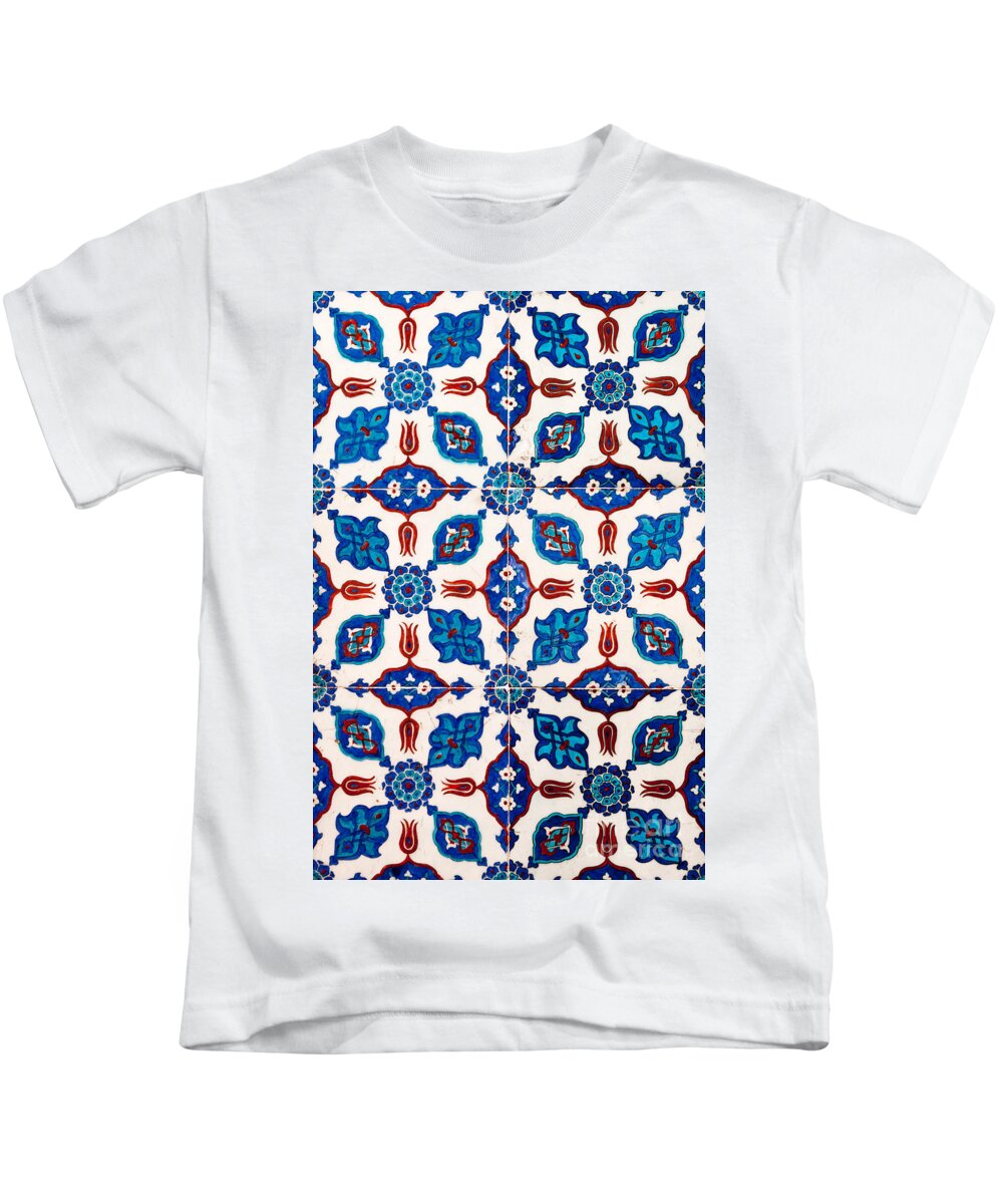 Istanbul Kids T-Shirt featuring the photograph Iznik 15 by Rick Piper Photography
