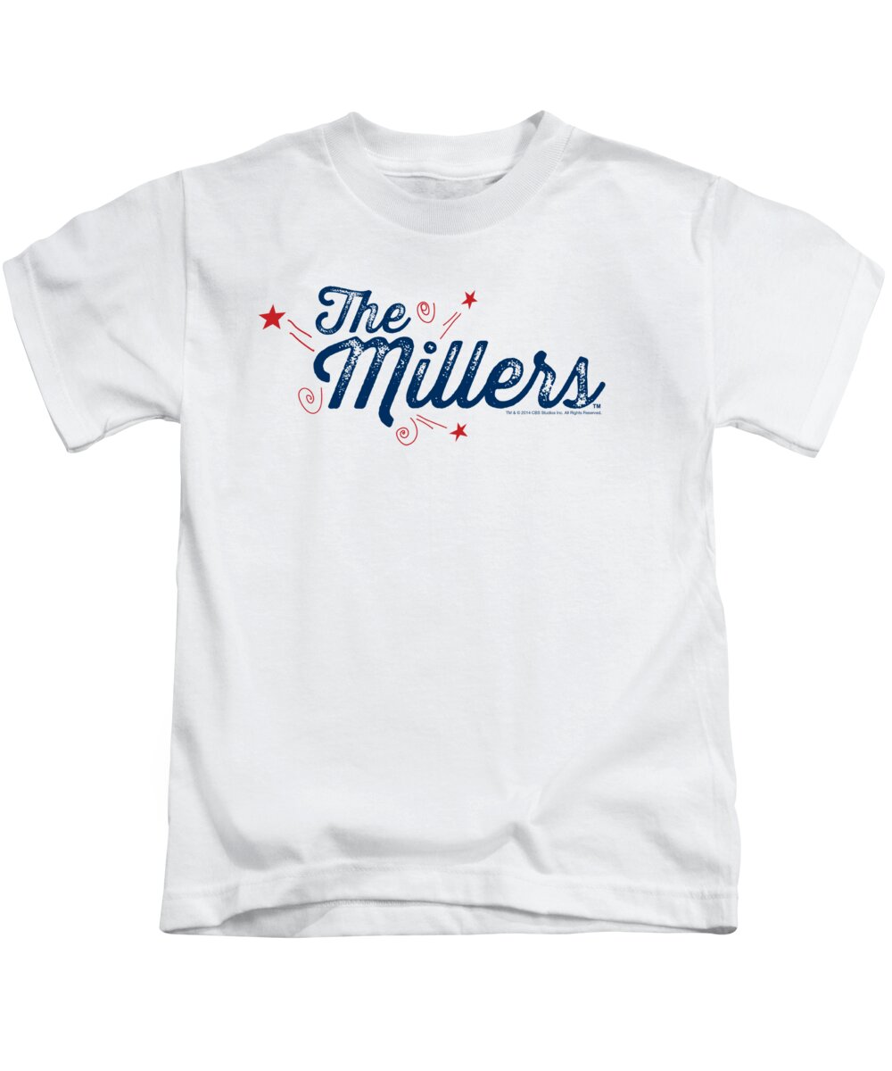  Kids T-Shirt featuring the digital art Millers - Logo by Brand A