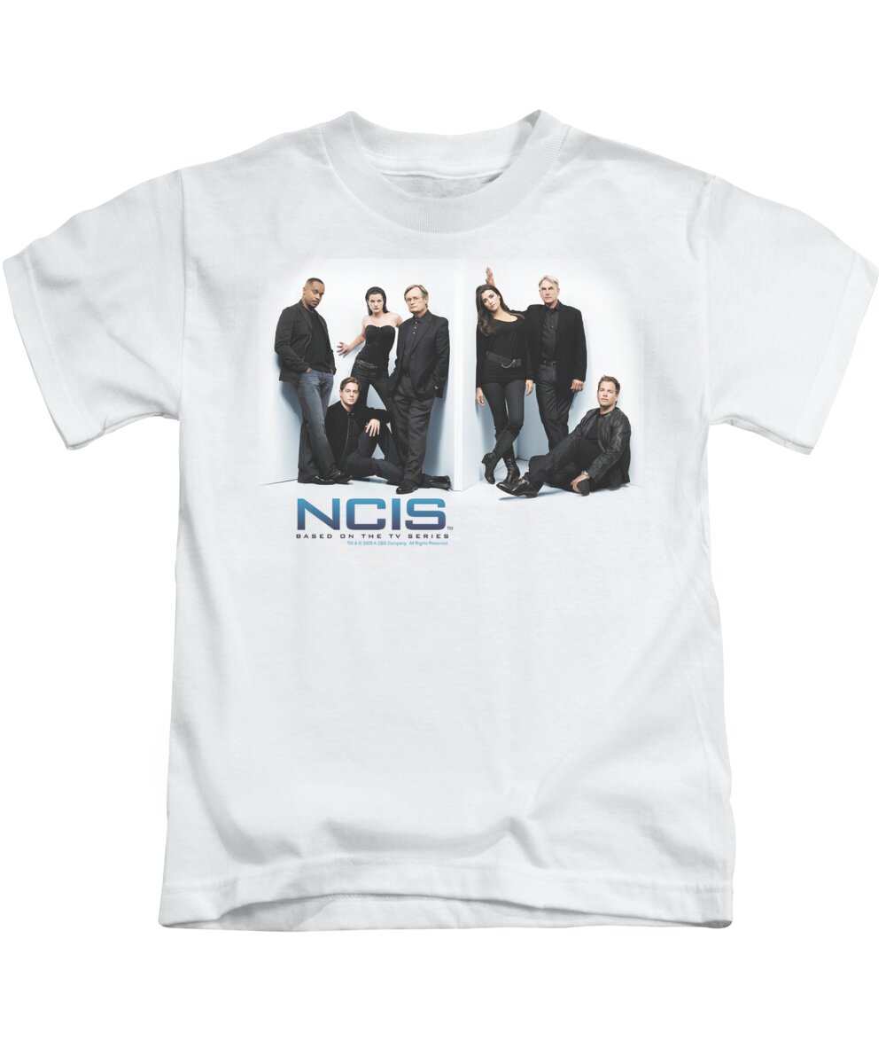 NCIS Kids T-Shirt featuring the digital art Ncis - White Room by Brand A
