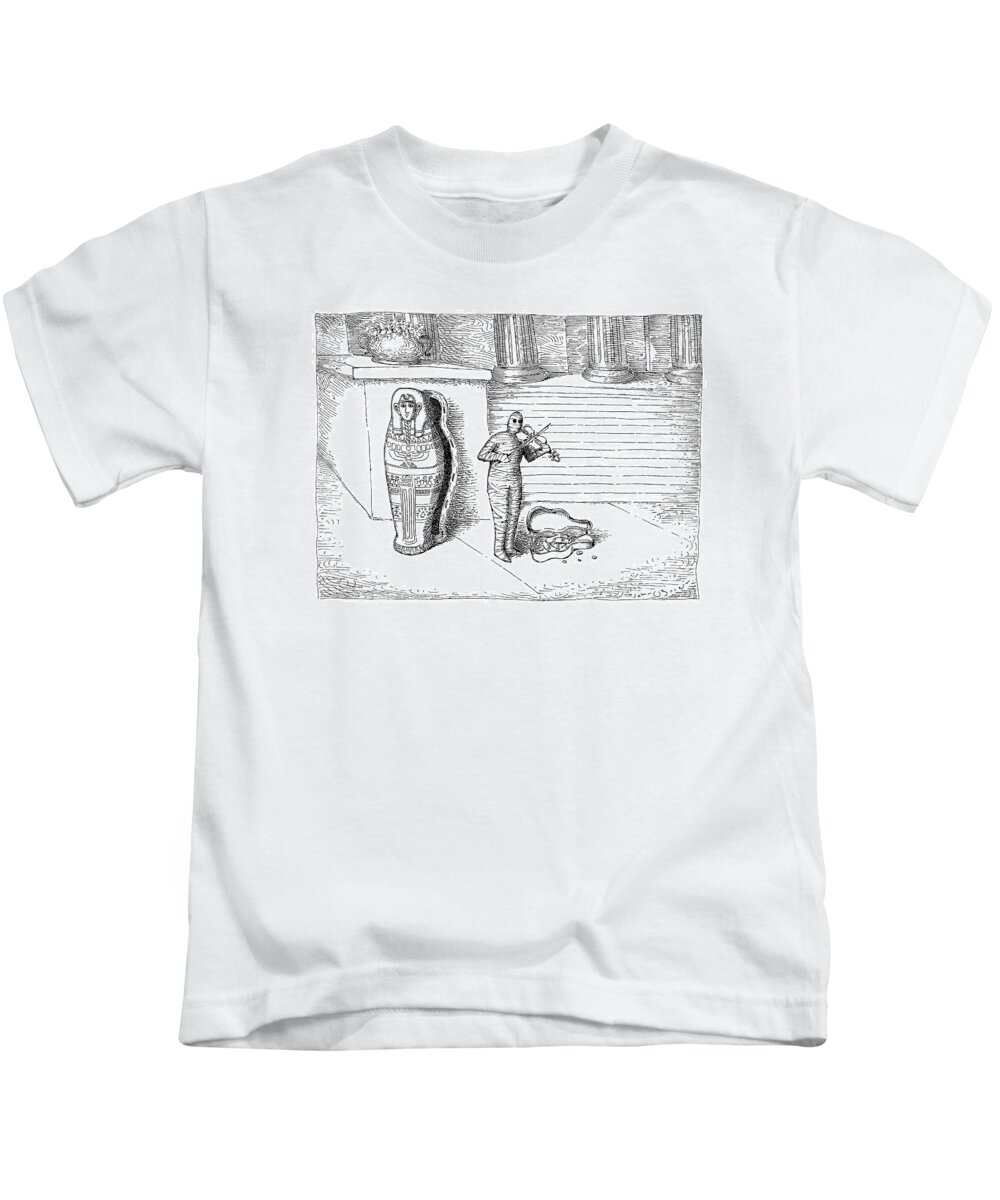 Unemployment Kids T-Shirt featuring the drawing New Yorker April 6th, 1992 by John O'Brien