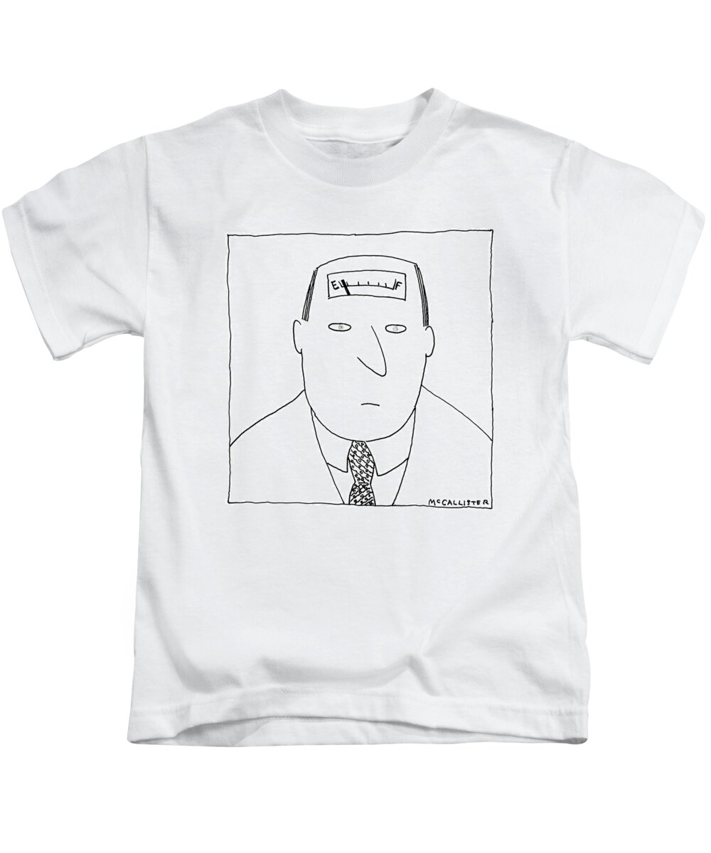 Incompetents Kids T-Shirt featuring the drawing New Yorker February 12th, 1990 by Richard McCallister