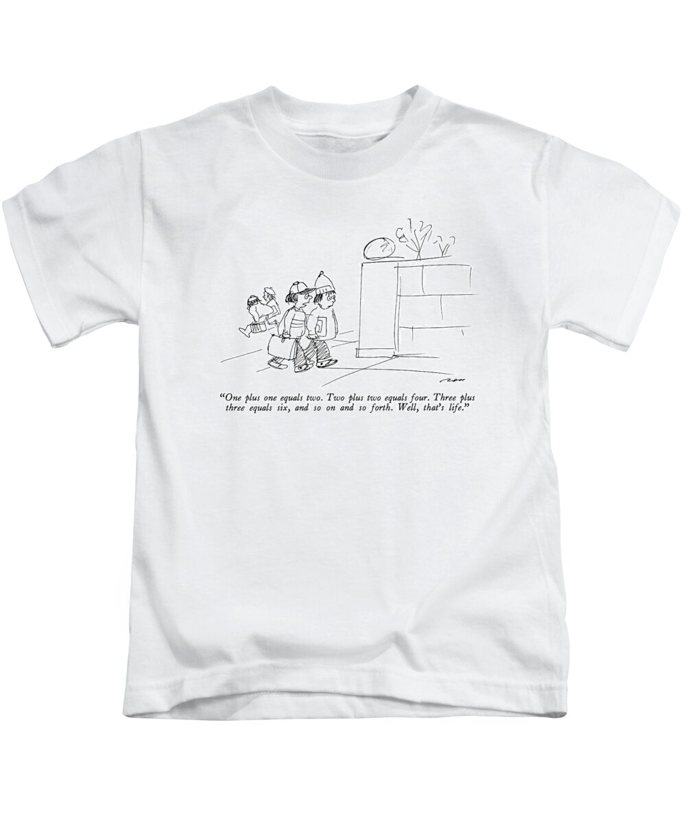 One Plus One Equals Two. Two Plus Two Kids T-Shirt by Al Ross - Conde Nast