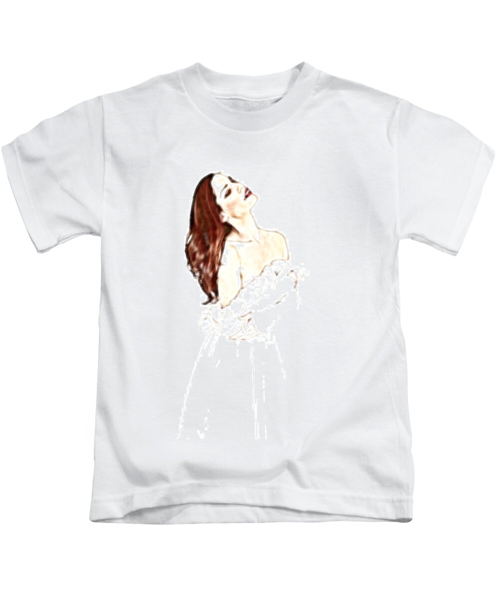 Model Kids T-Shirt featuring the photograph Reverie by Hugh Smith