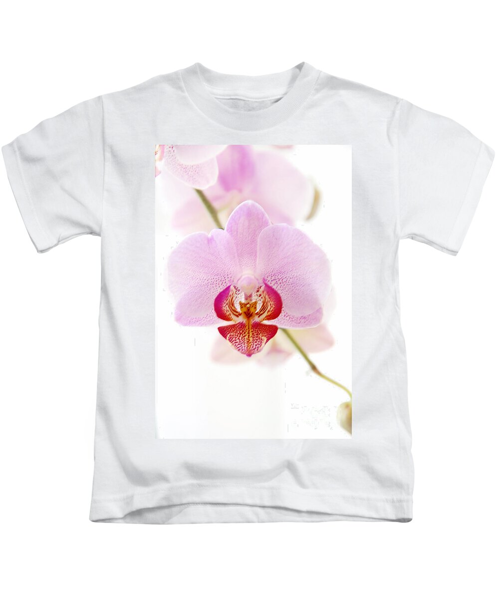 Asia Kids T-Shirt featuring the photograph Soft Orchid by Hannes Cmarits