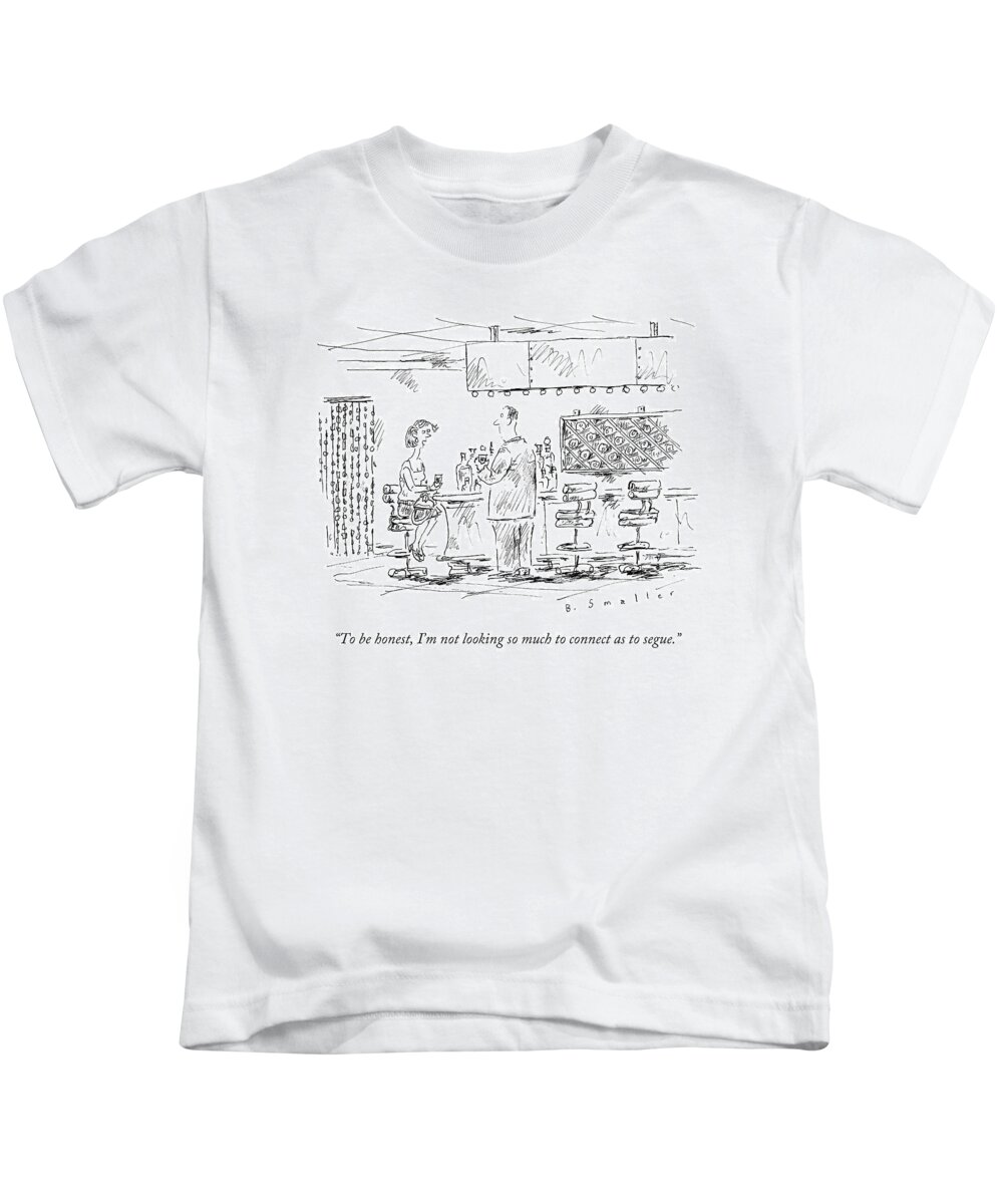 Dating Kids T-Shirt featuring the drawing To Be Honest by Barbara Smaller