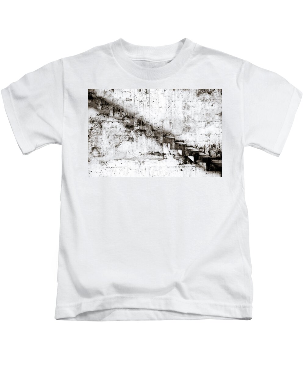 Curitiba Kids T-Shirt featuring the photograph Stairs #1 by Niels Nielsen