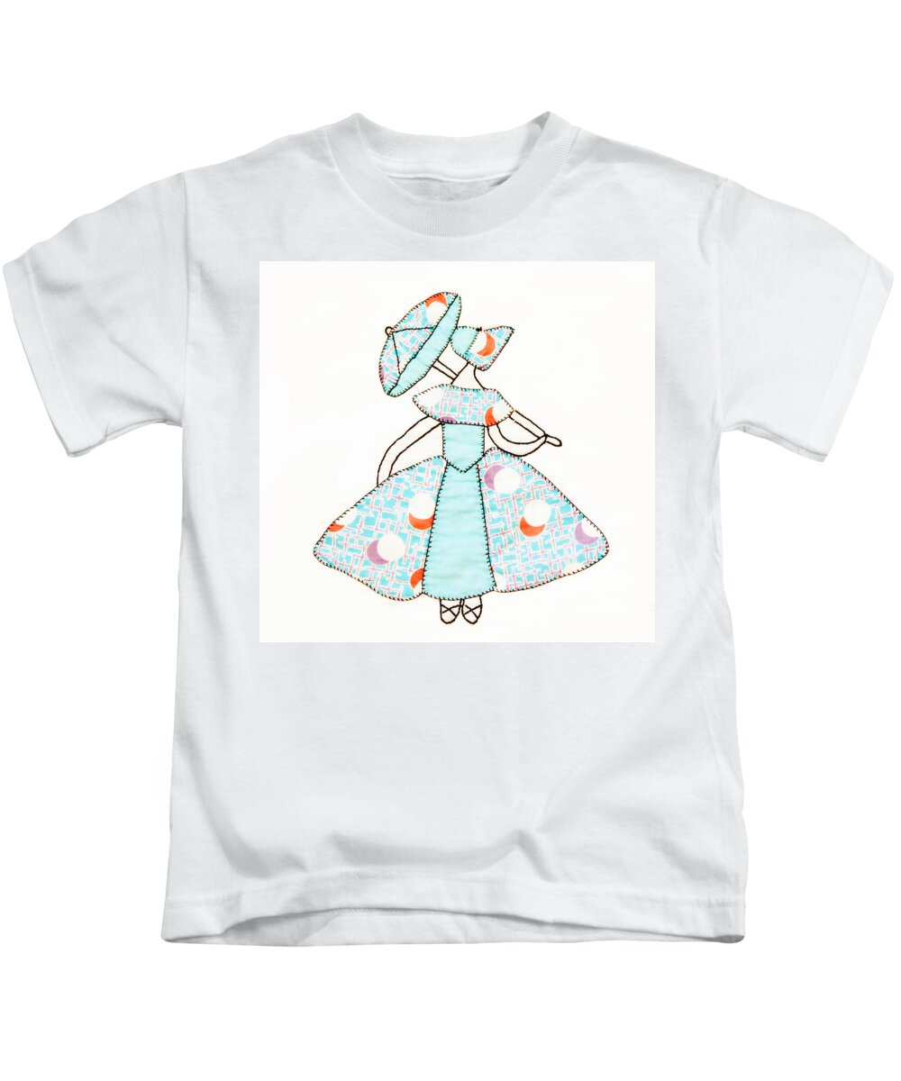 Dance Kids T-Shirt featuring the photograph Dancer and Parasol 1 by Marilyn Hunt