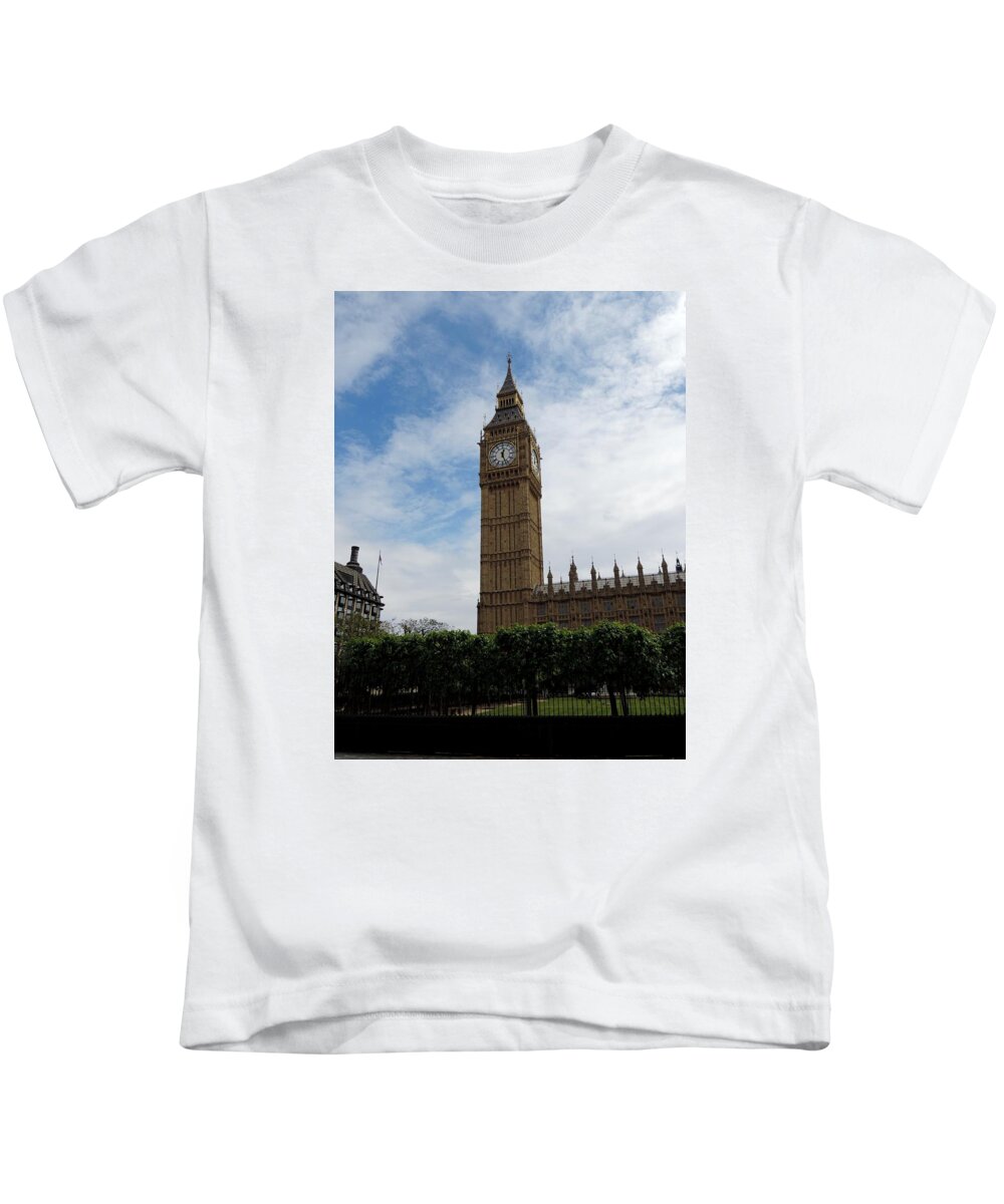 Big Ben Kids T-Shirt featuring the photograph Big Ben #1 by Tiffany Marchbanks