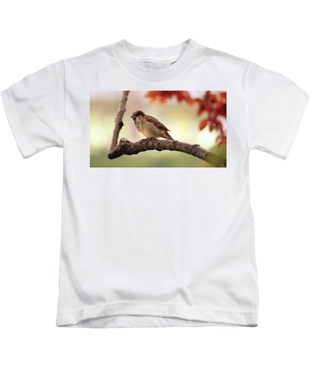 Bird Kids T-Shirt featuring the photograph Bird #1 by Jackie Russo