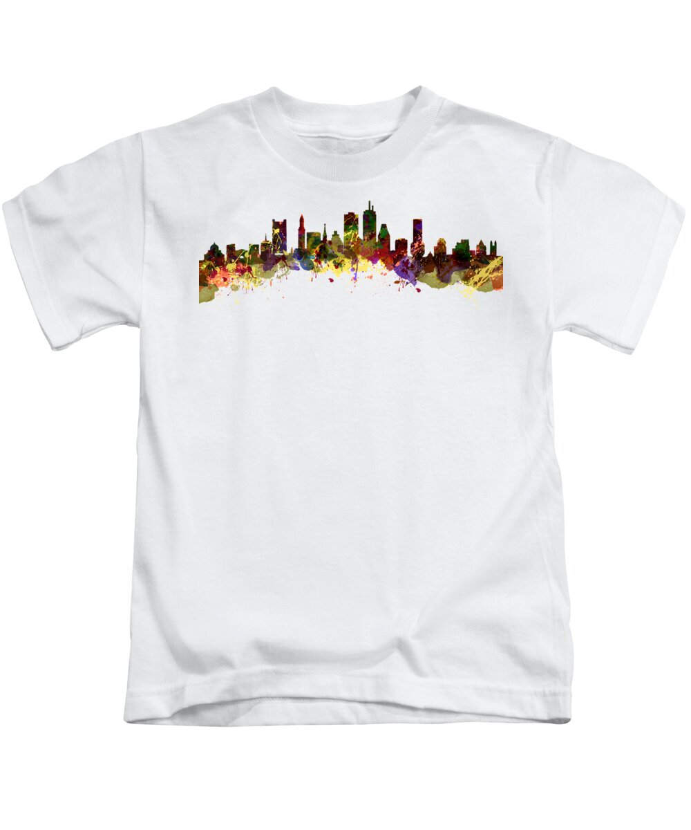 Boston Kids T-Shirt featuring the photograph Boston USA #2 by Chris Smith