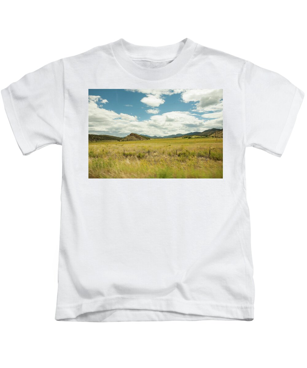  Kids T-Shirt featuring the photograph Golden Meadows #1 by Carl Wilkerson