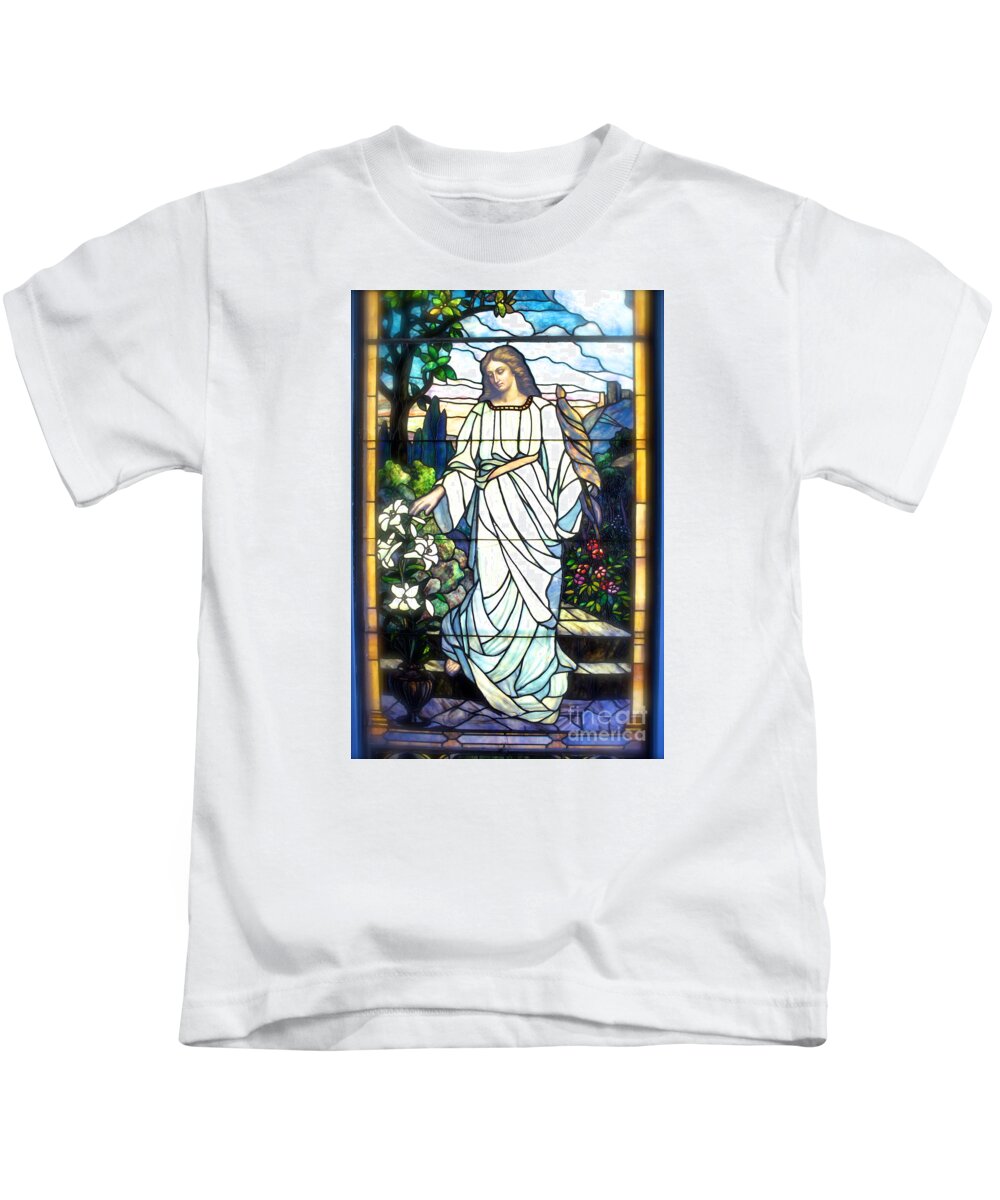 Angel Kids T-Shirt featuring the photograph Holy Angel by Alice Terrill