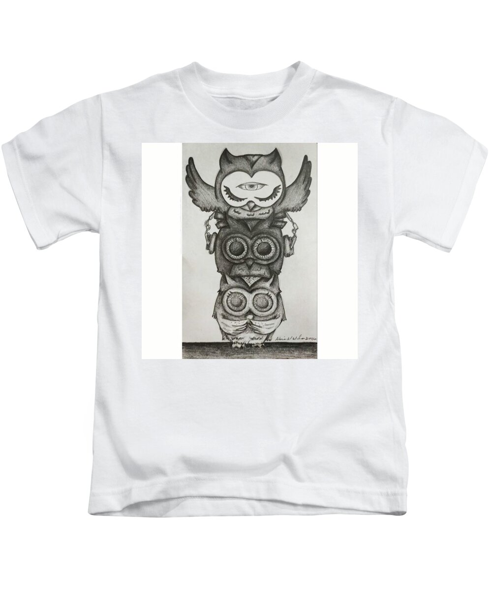 Draw Kids T-Shirt featuring the photograph #sketch #doodle #draw #art #56 by Lee Lee Luv