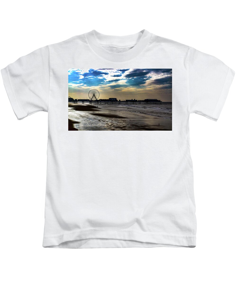 Tim Kids T-Shirt featuring the photograph A Peaceful Day by Tim Dussault