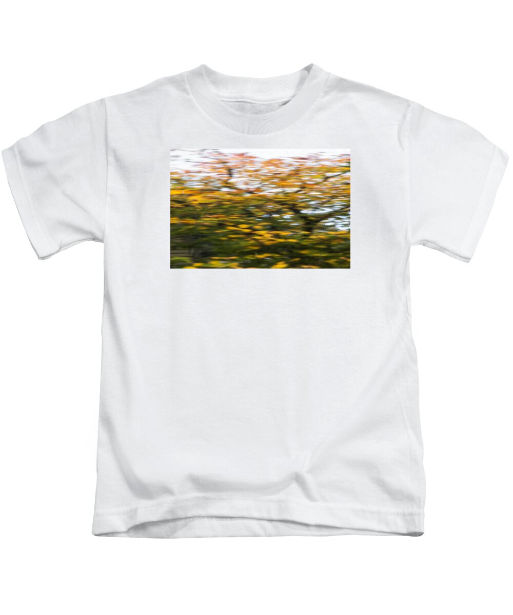 Abstract Kids T-Shirt featuring the photograph Abstract of Maple Tree by Bob Cournoyer