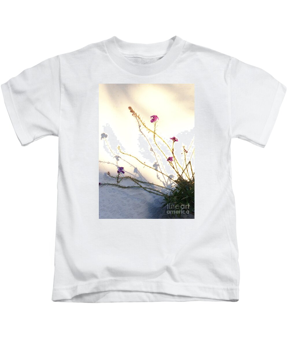Plant Kids T-Shirt featuring the photograph Aspire by Linda Shafer