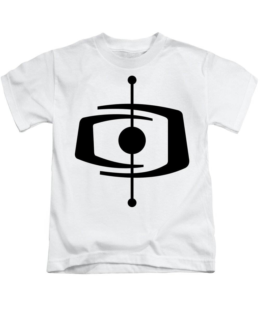 Kids T-Shirt featuring the digital art Atomic Shape 1 by Donna Mibus
