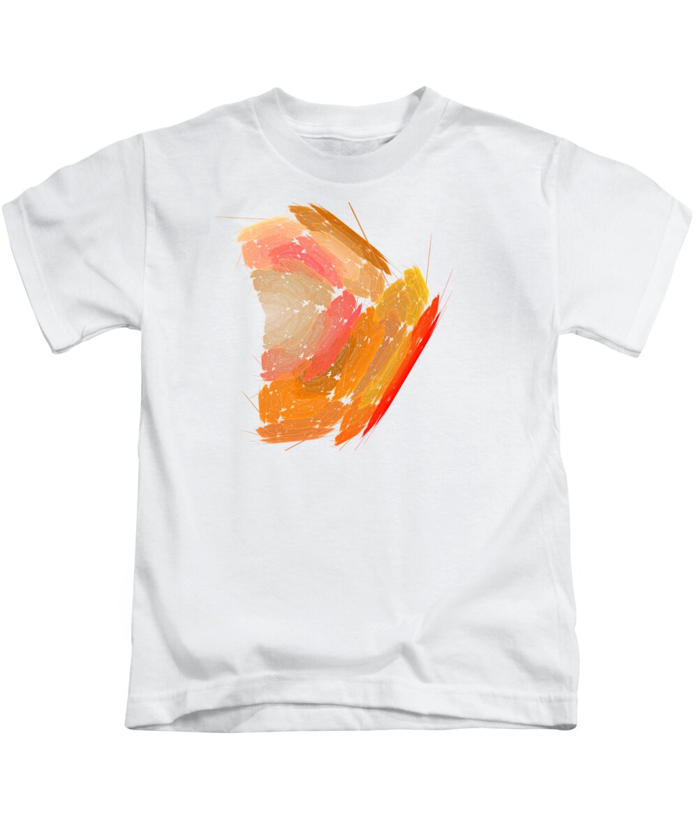 Design Kids T-Shirt featuring the photograph Autumn Butterfly by Ilia -