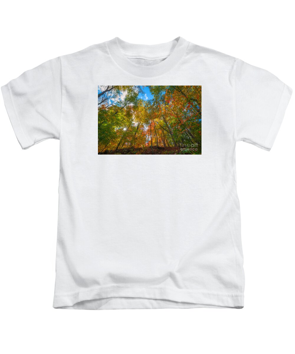 Fall Colors Kids T-Shirt featuring the photograph Autumn Colors by Michael Ver Sprill