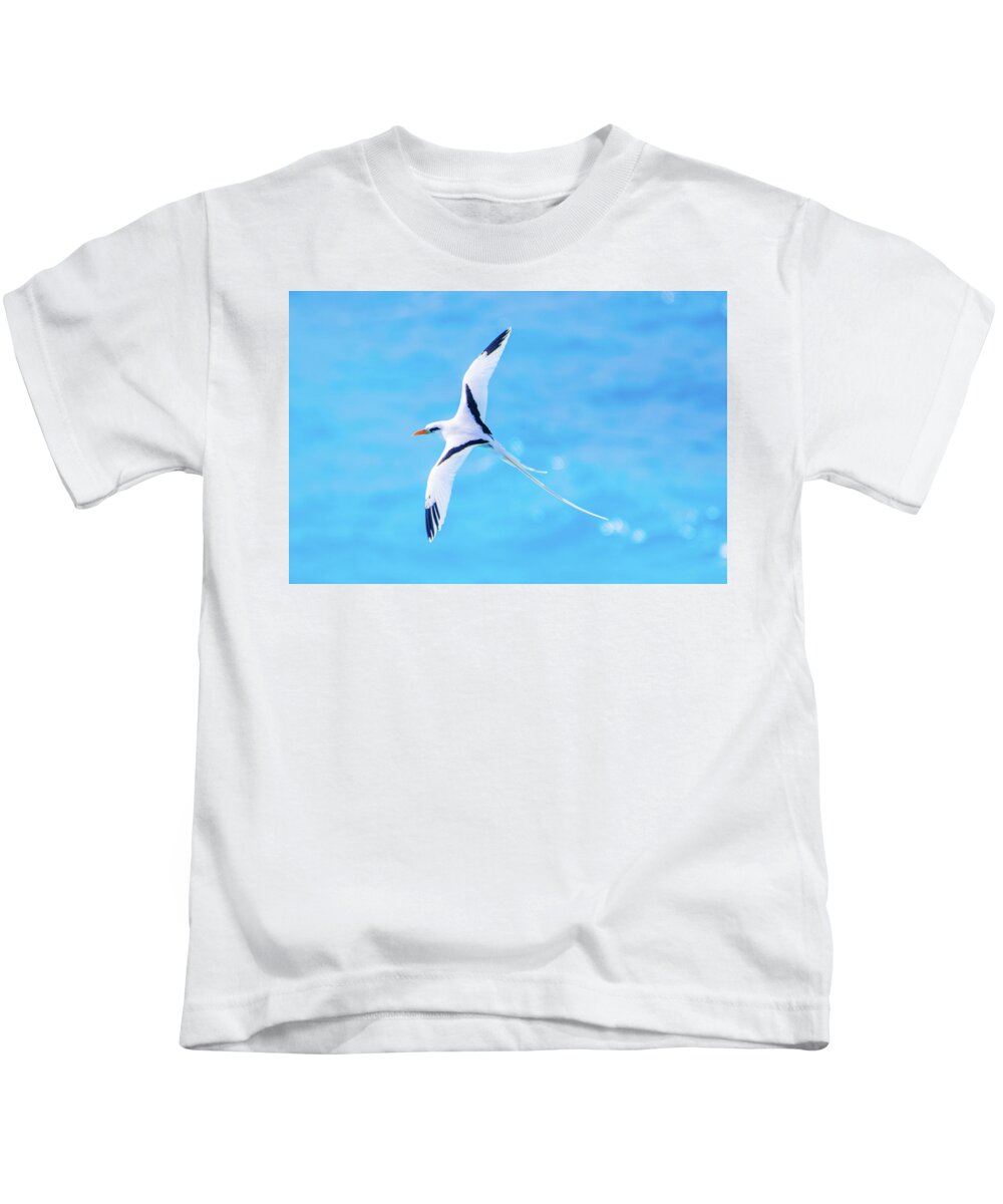 2018 Kids T-Shirt featuring the photograph Bermuda Longtail Close-up by Jeff at JSJ Photography