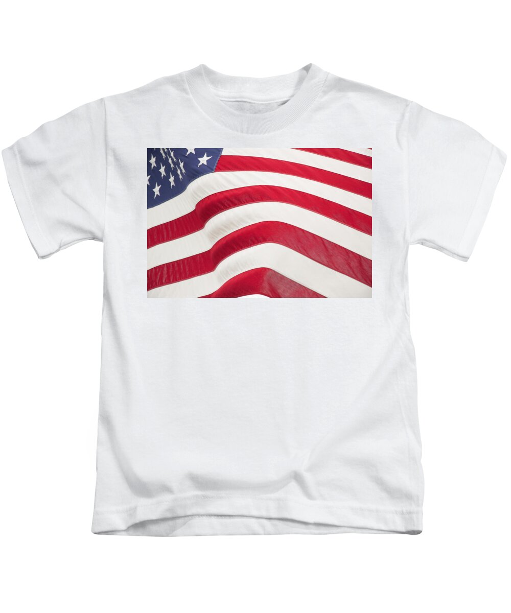 2015 Kids T-Shirt featuring the photograph Billowing Pride - 7592 by David R Mann