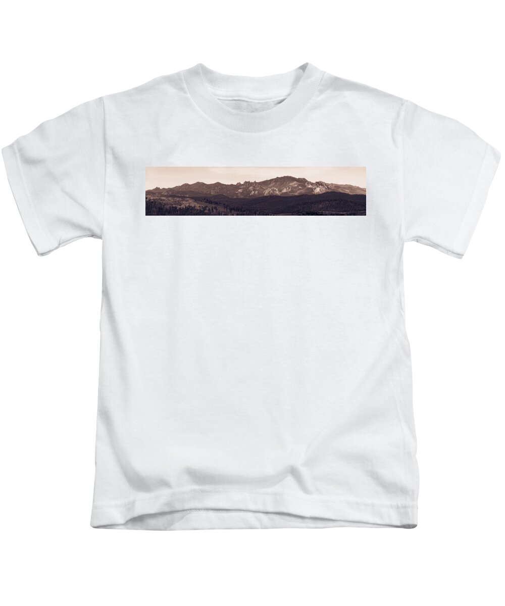 Black Elk Peak Kids T-Shirt featuring the photograph Black Elk Peak by Greni Graph