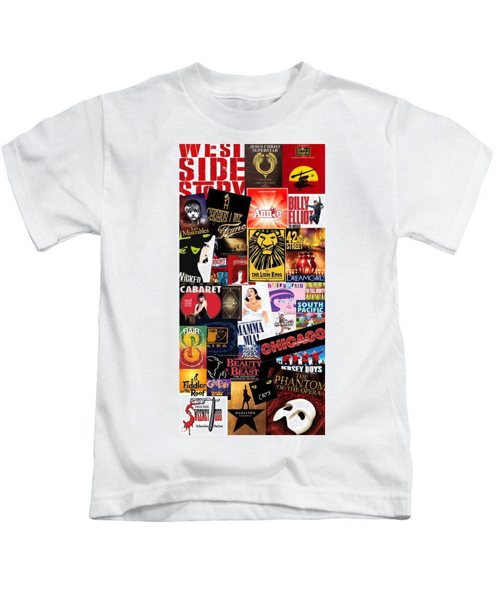 Broadway Kids T-Shirt featuring the photograph Broadway 9 by Andrew Fare