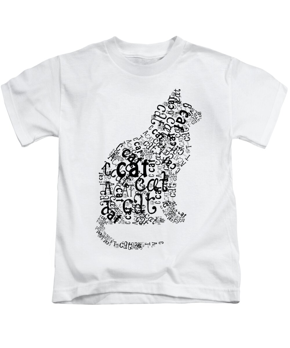 C Is For Cat Kids T-Shirt featuring the photograph Cat Noir by Heather Applegate
