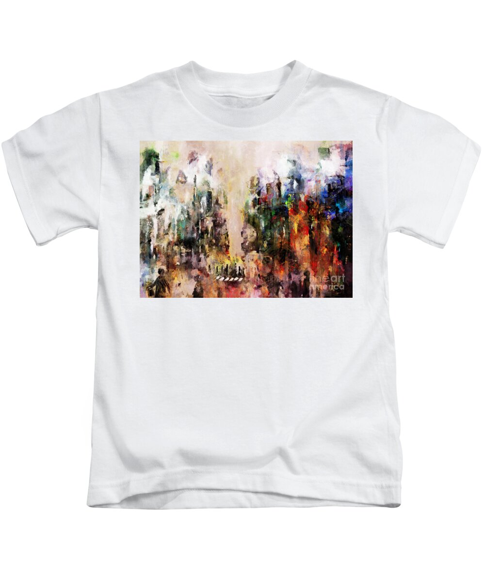 City Kids T-Shirt featuring the photograph City Life by Claire Bull