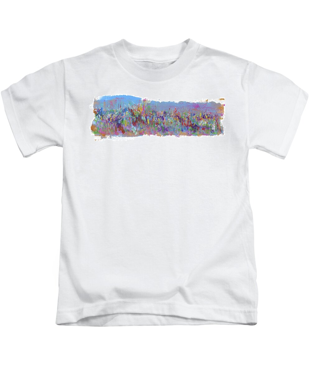 Crusade Kids T-Shirt featuring the painting Crusade by Bjorn Sjogren