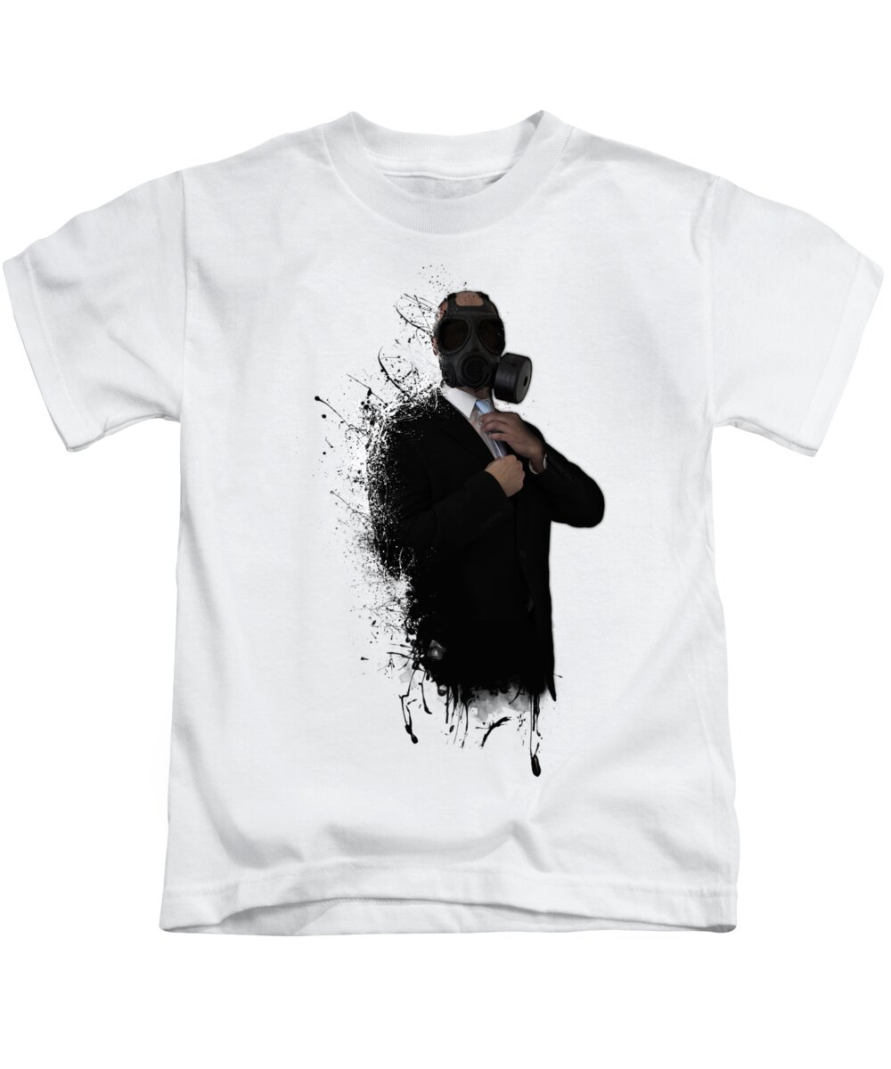 Gas Kids T-Shirt featuring the photograph Dissolution of man by Nicklas Gustafsson