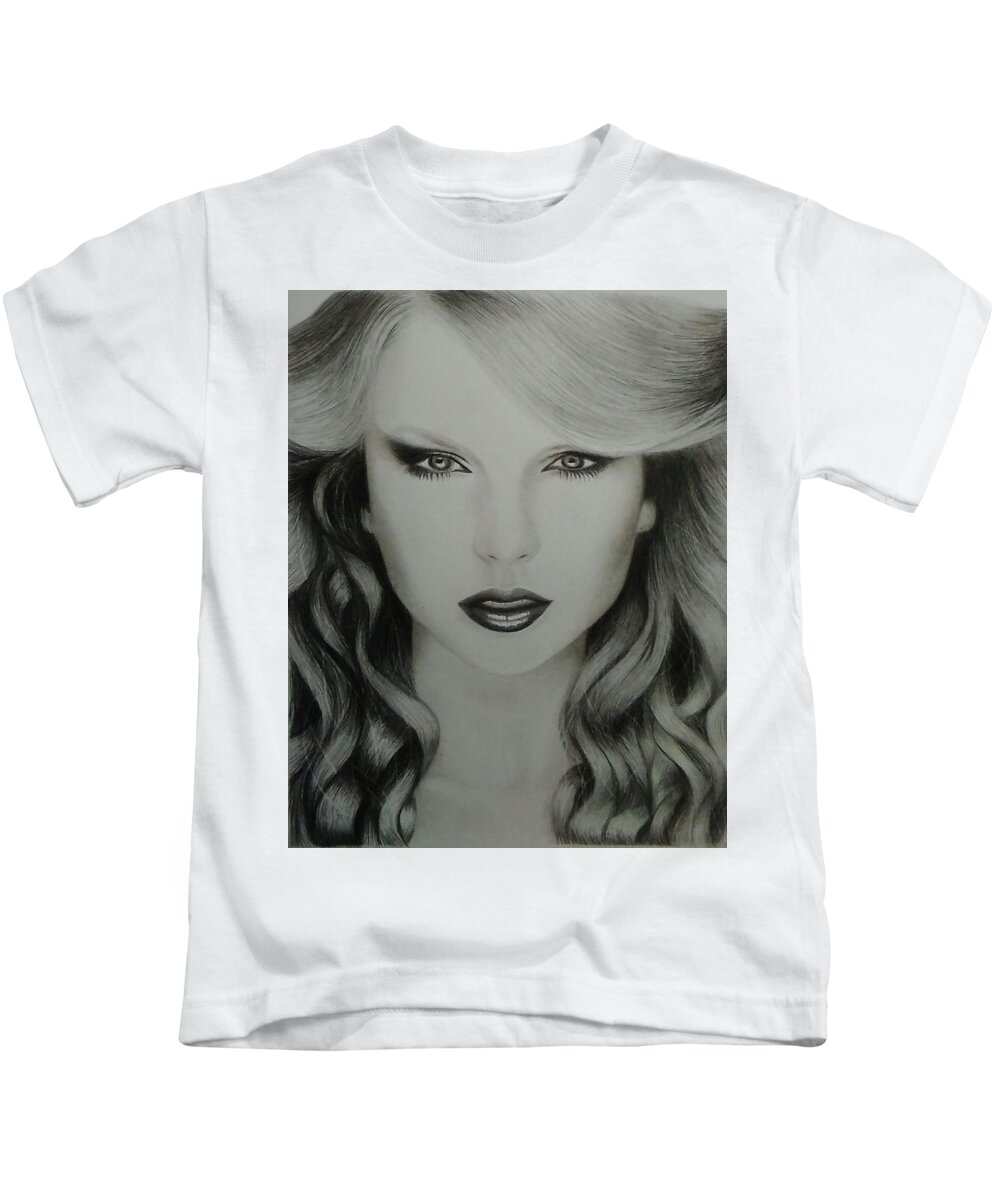 Drawing Taylor Swift Kids T-Shirt