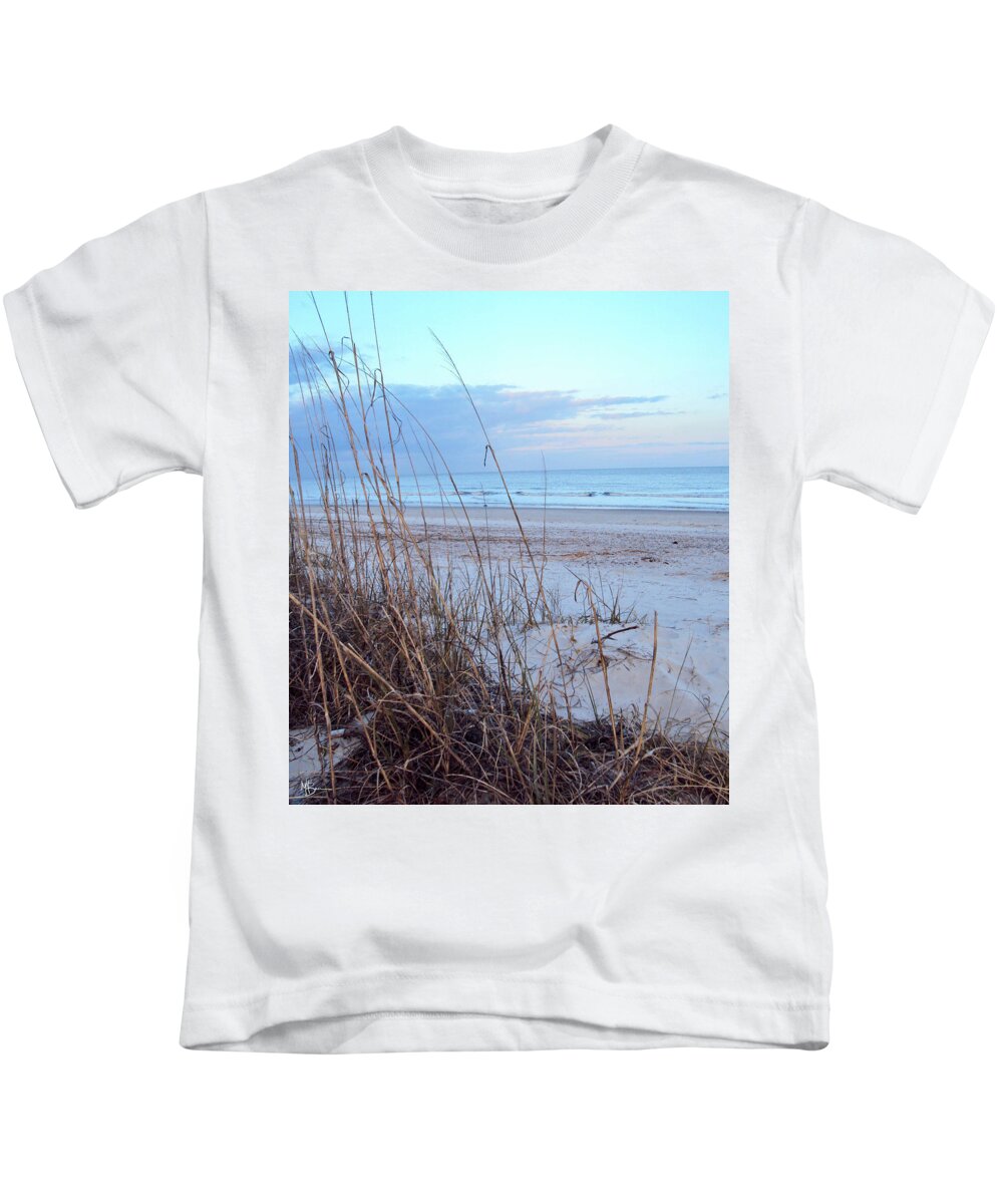 Beach Kids T-Shirt featuring the photograph East Coast Morning by Mary Anne Delgado
