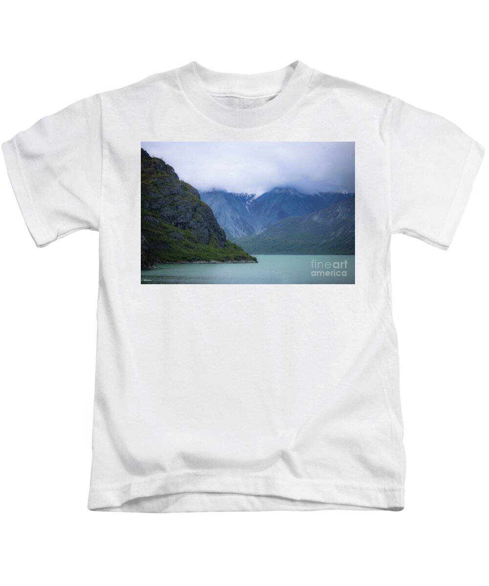 Glacier Bay National Park Kids T-Shirt featuring the photograph Glacier Bay Alaska Four by Veronica Batterson