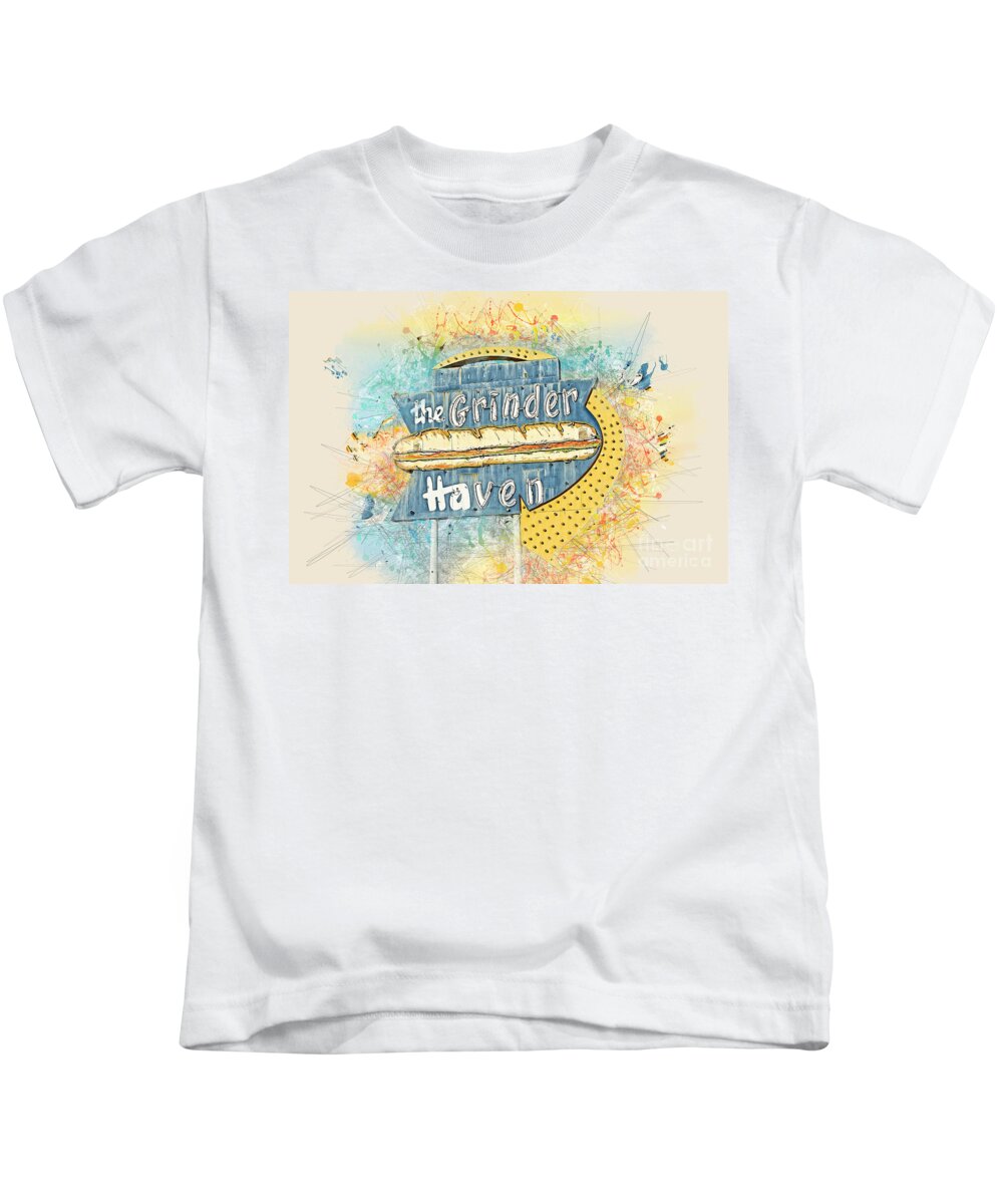 Calfornia Kids T-Shirt featuring the photograph Grinders by Lenore Locken