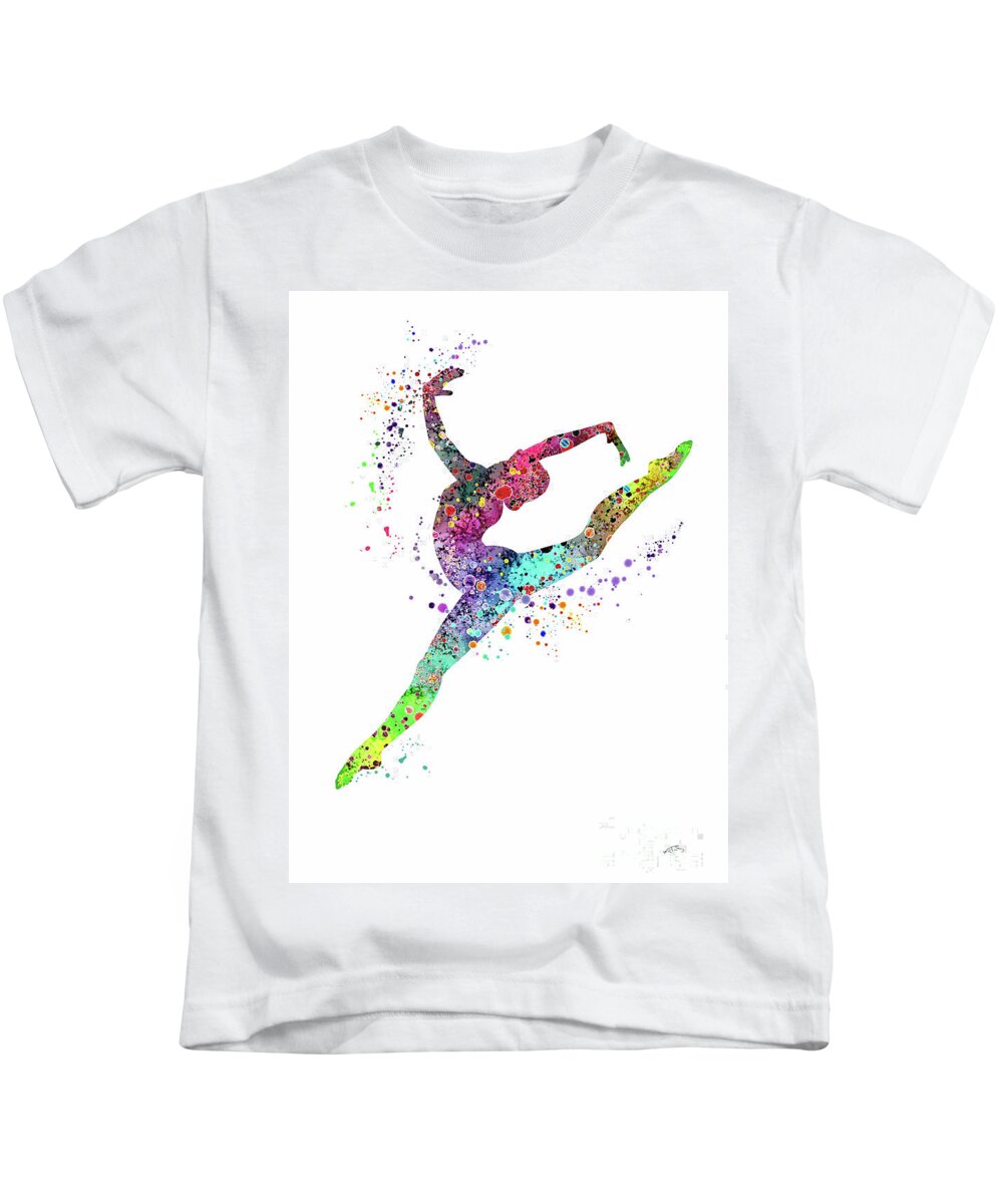 I Love Art Artist Painter Colorful Painting Gifts Kids Girls Unisex T-shirt