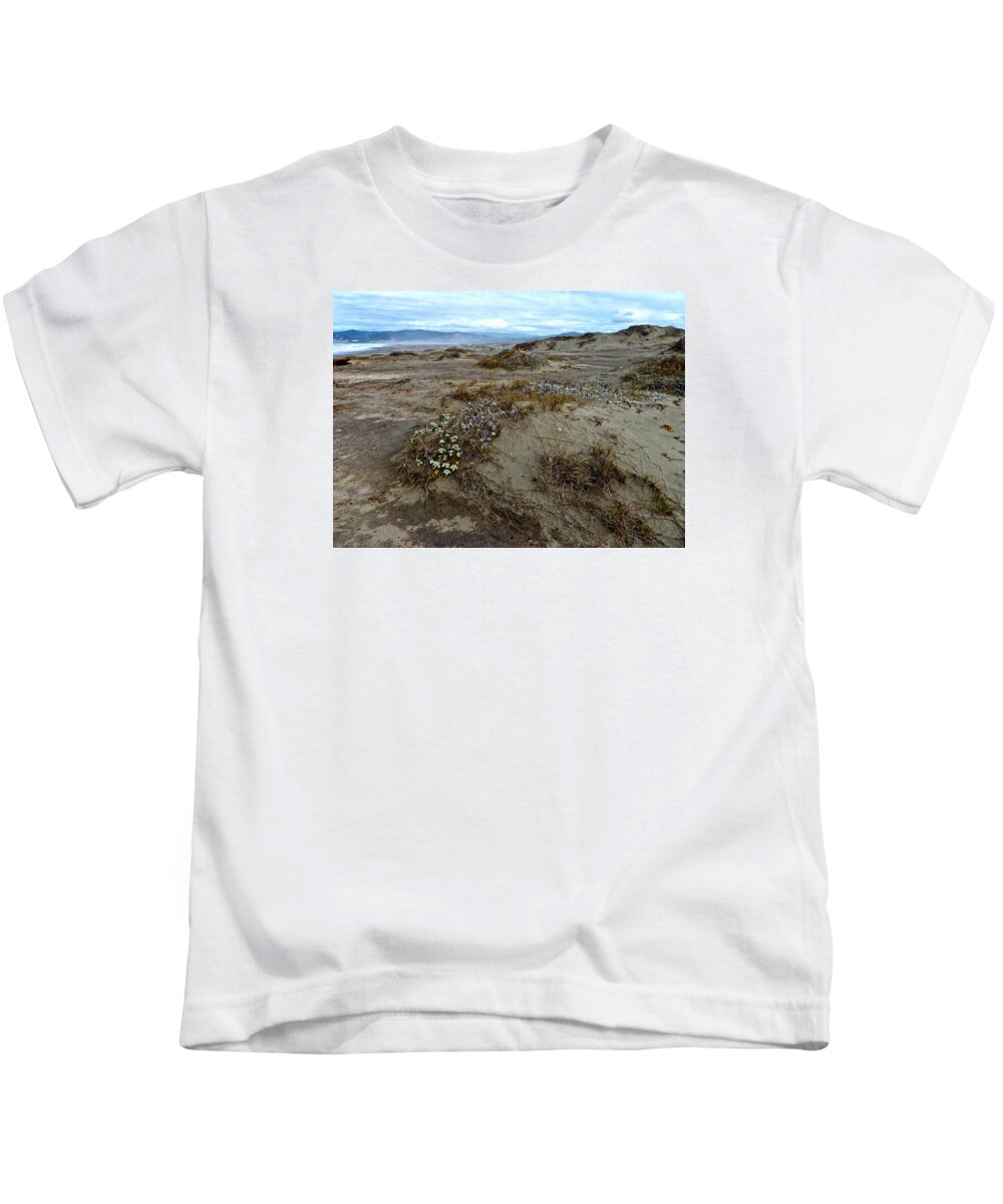 Mackerricher State Beach Kids T-Shirt featuring the photograph Headlands MacKerricher State Beach by Amelia Racca