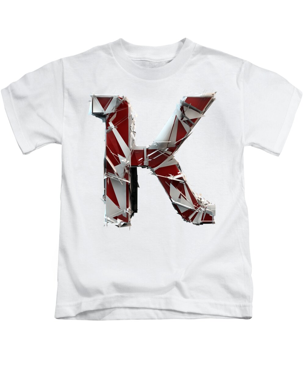 Alphabet Kids T-Shirt featuring the photograph K Is For King by Gary Keesler