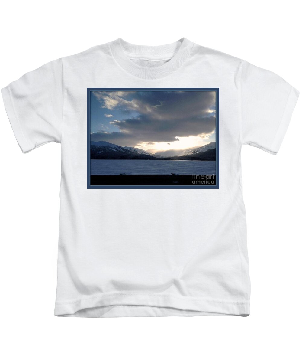  Kids T-Shirt featuring the photograph McKinley by James Lanigan Thompson MFA