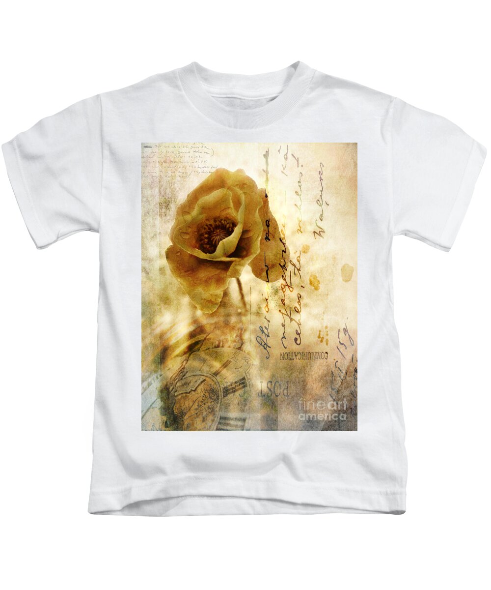 Memories Kids T-Shirt featuring the photograph Memories and time by Silvia Ganora