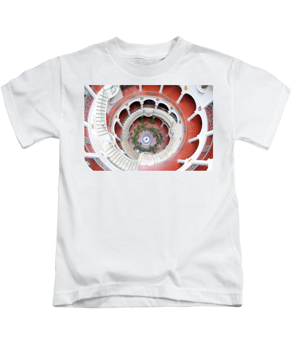 Mission Inn Kids T-Shirt featuring the photograph Mission Inn Rotunda 1 by Amy Fose