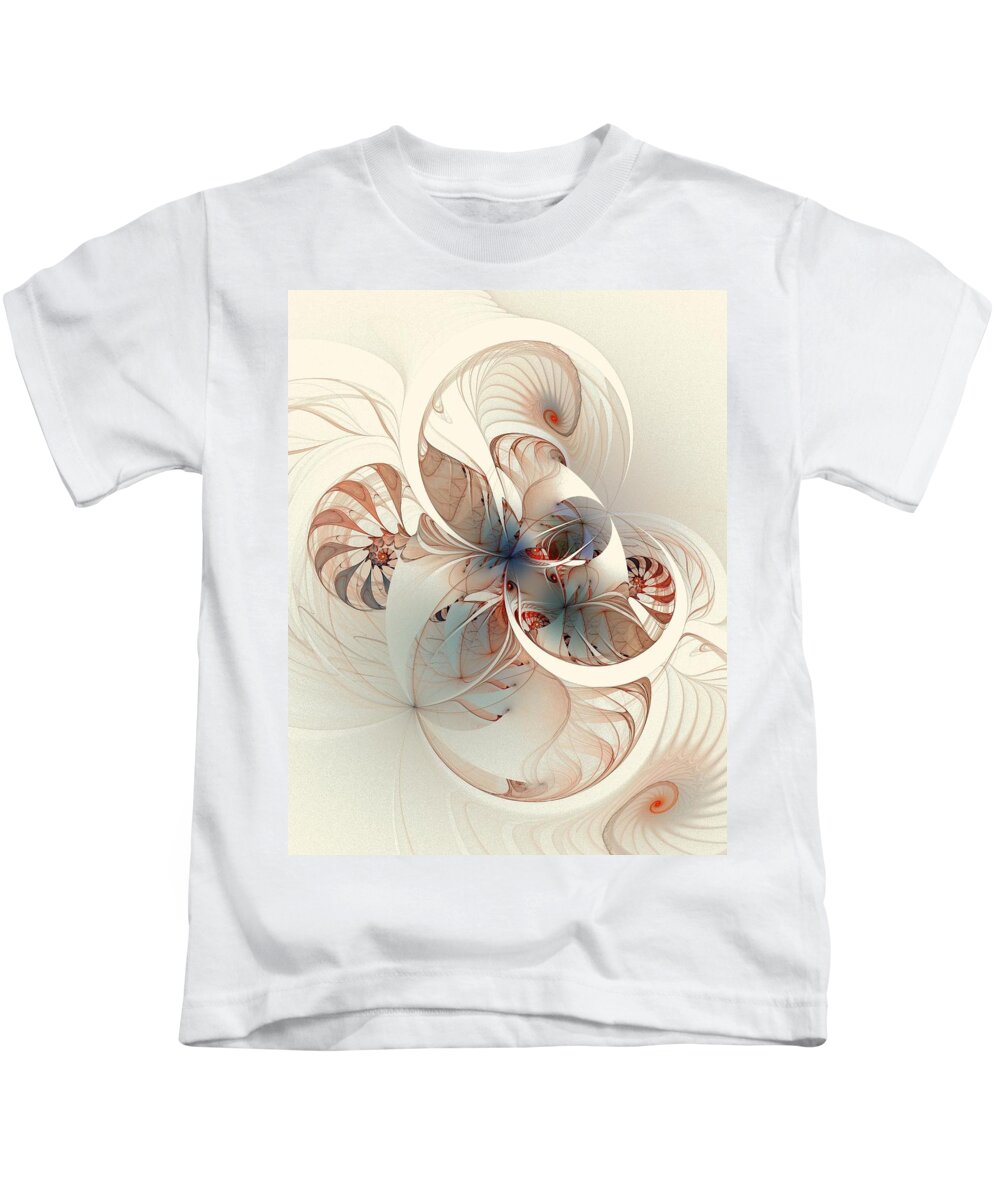  Kids T-Shirt featuring the digital art Mollusca by Amanda Moore