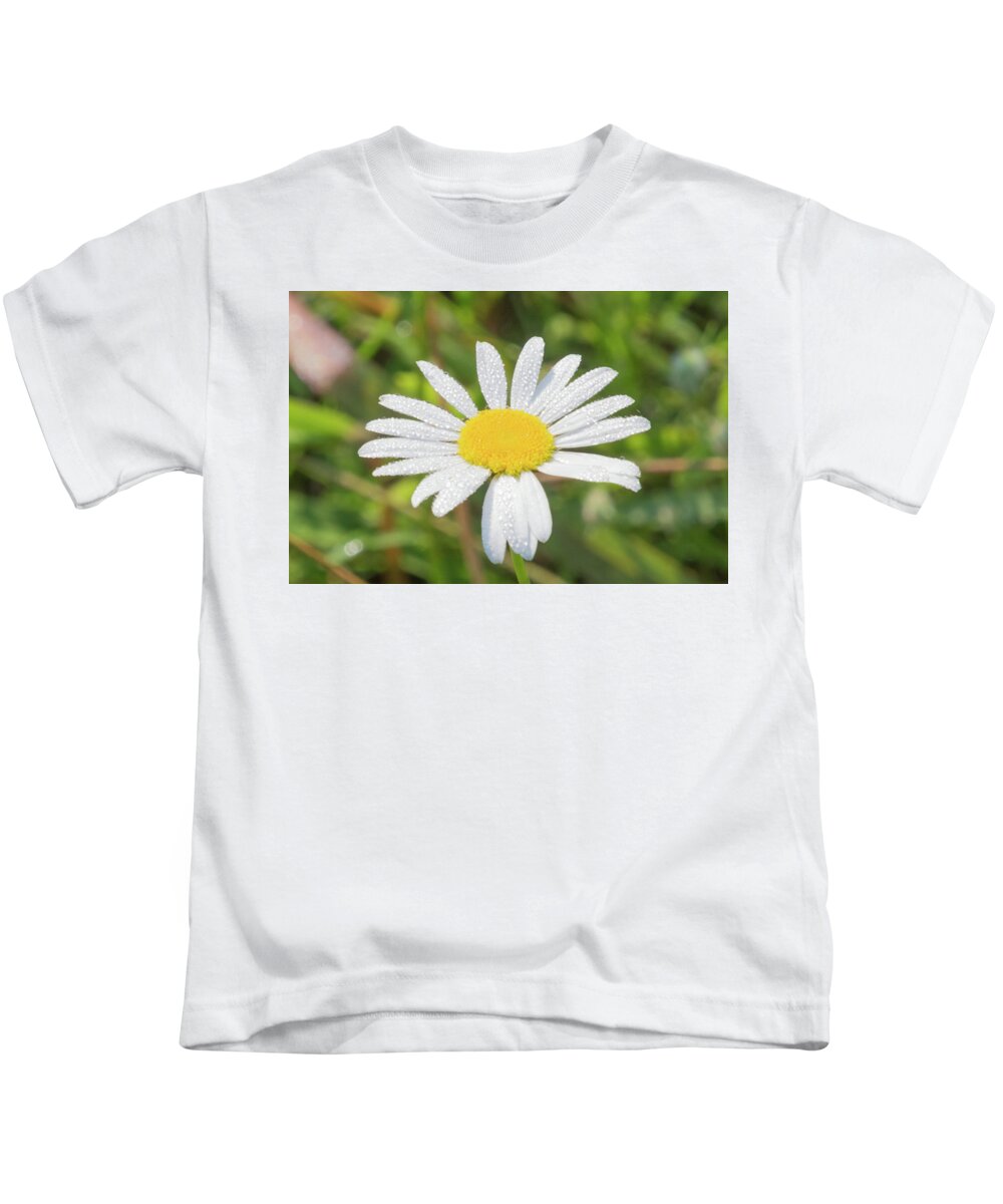 Flower Kids T-Shirt featuring the photograph Morning Dew by John Benedict