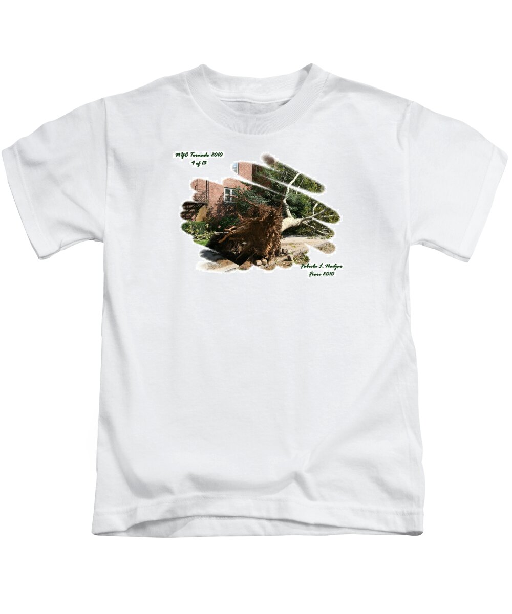 Nyc Kids T-Shirt featuring the photograph NYC Tornado 4 of 13 by Fabiola L Nadjar Fiore