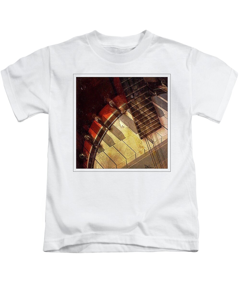 Piano Kids T-Shirt featuring the photograph Old Tunes by Peggy Dietz
