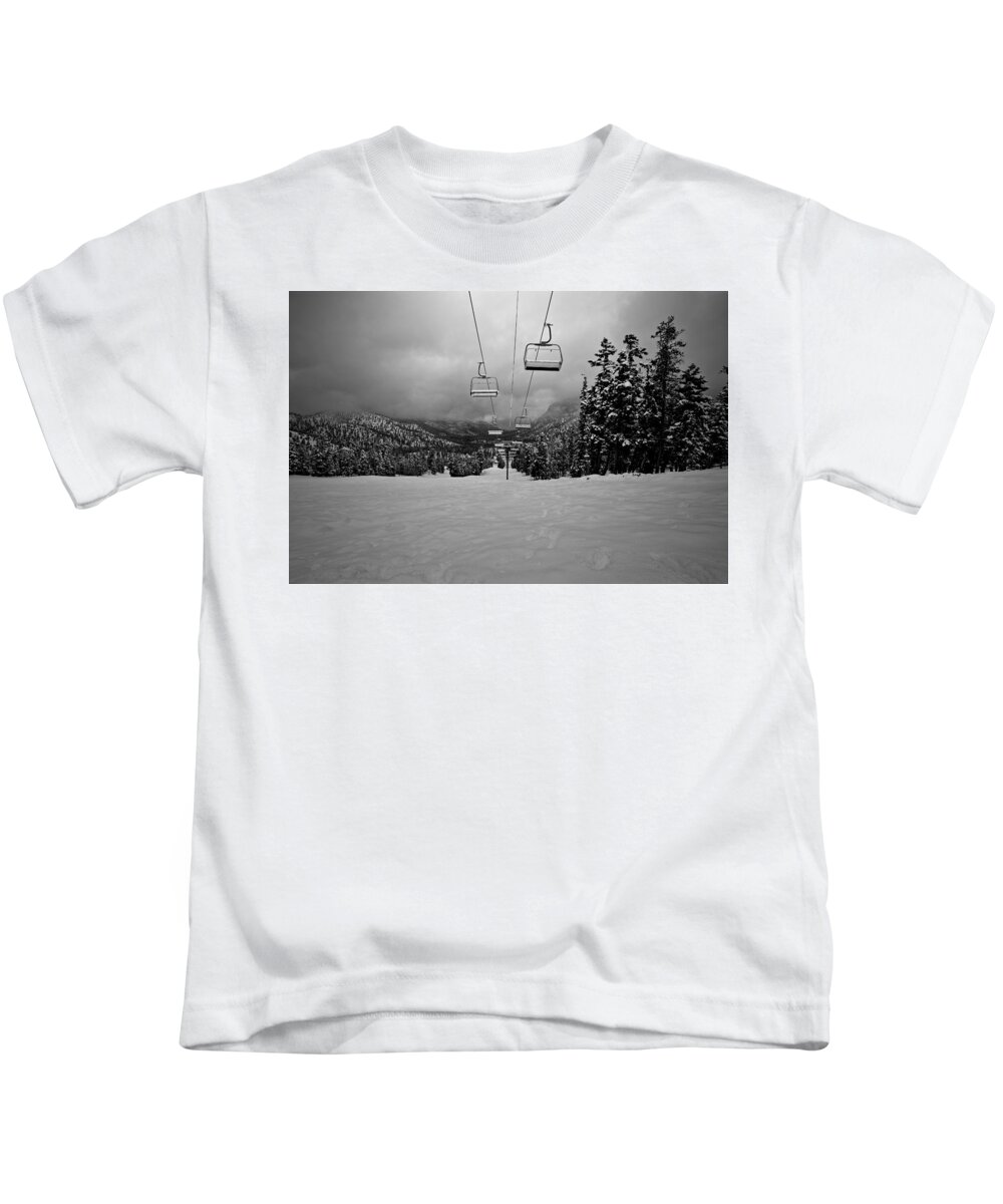 Ski Kids T-Shirt featuring the photograph Once by Mark Ross