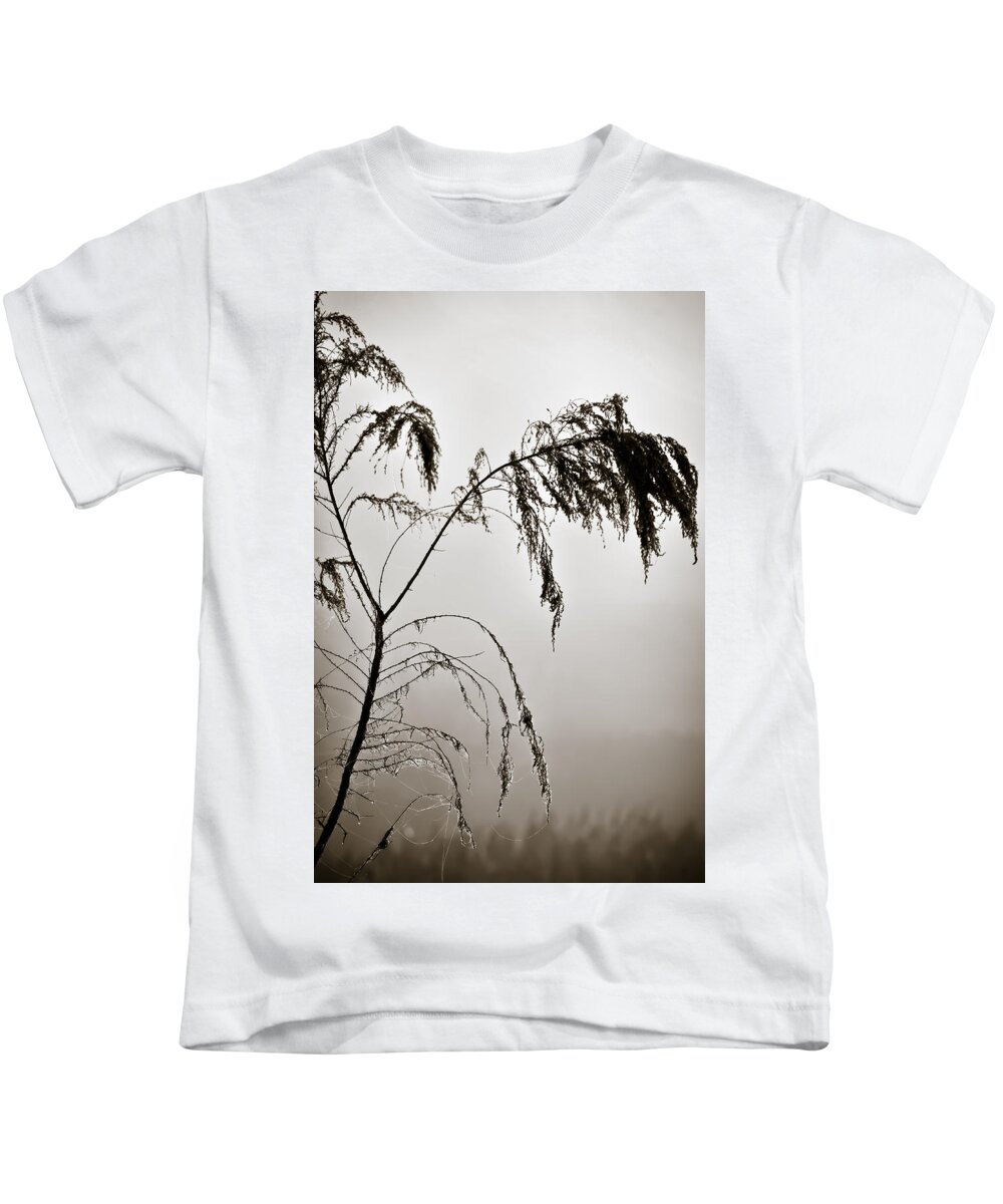 Foggy Morning Kids T-Shirt featuring the photograph One Foggy Morning by Carolyn Marshall
