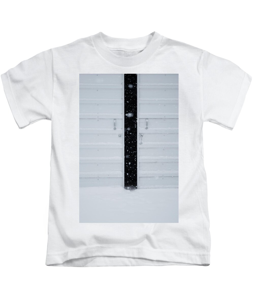 Barn Kids T-Shirt featuring the photograph Open Door by Troy Stapek