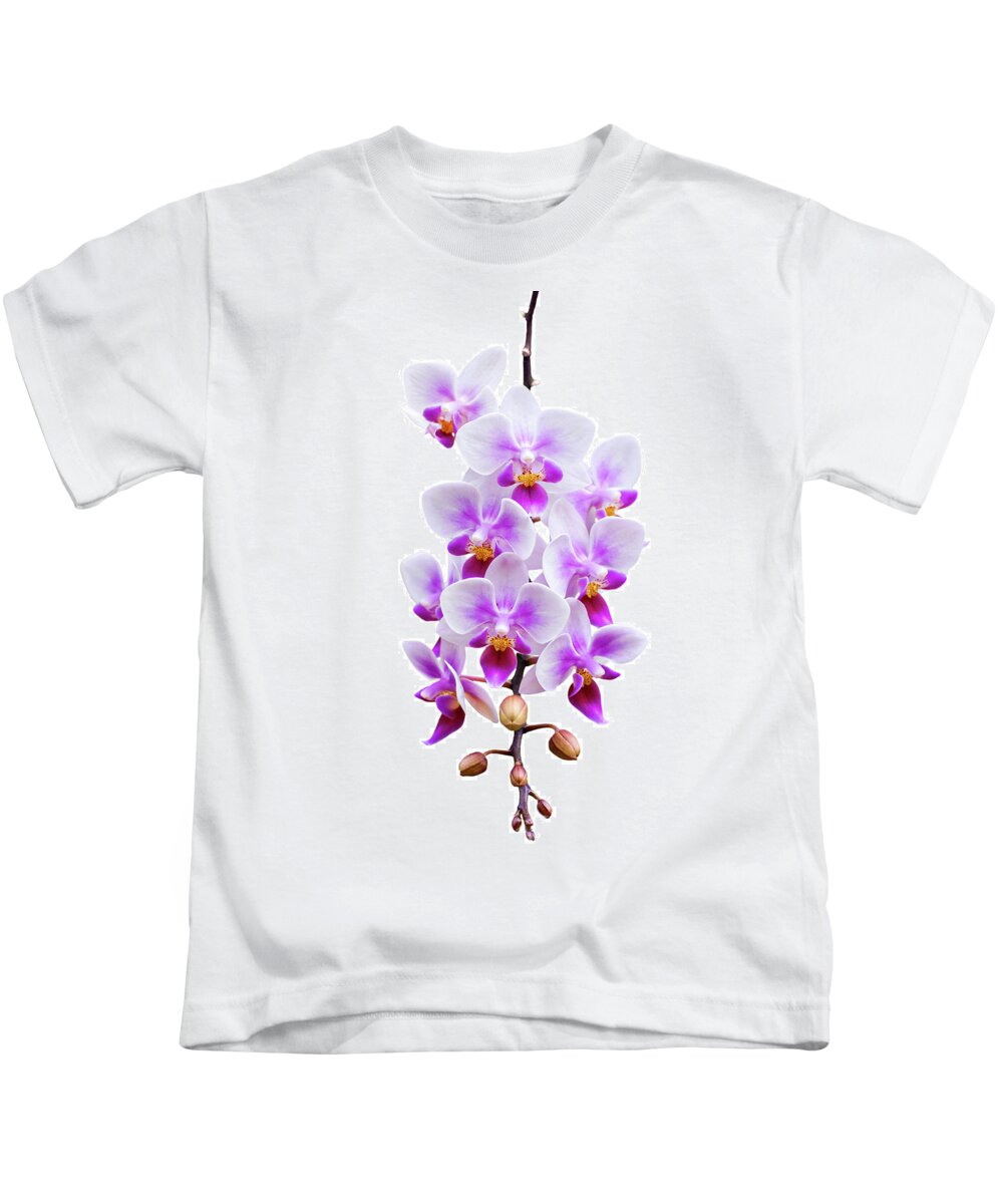 Orchid Kids T-Shirt featuring the photograph Orchid by Meirion Matthias